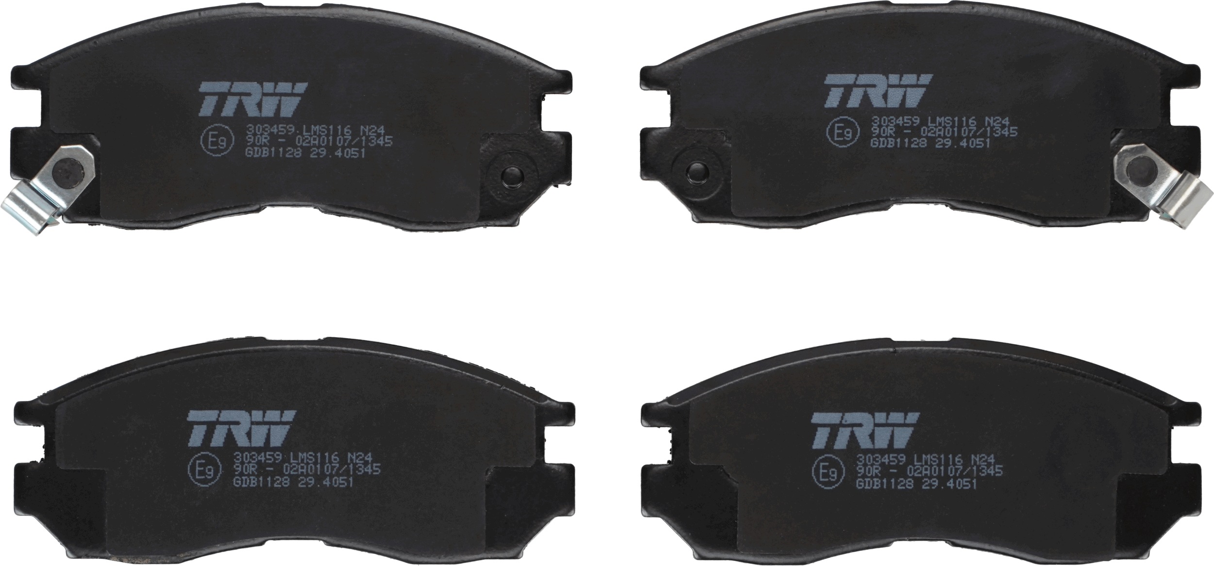 TRW Bremseklodser gdb1128 for CHANGAN MITSUBISHI HYUNDAI
