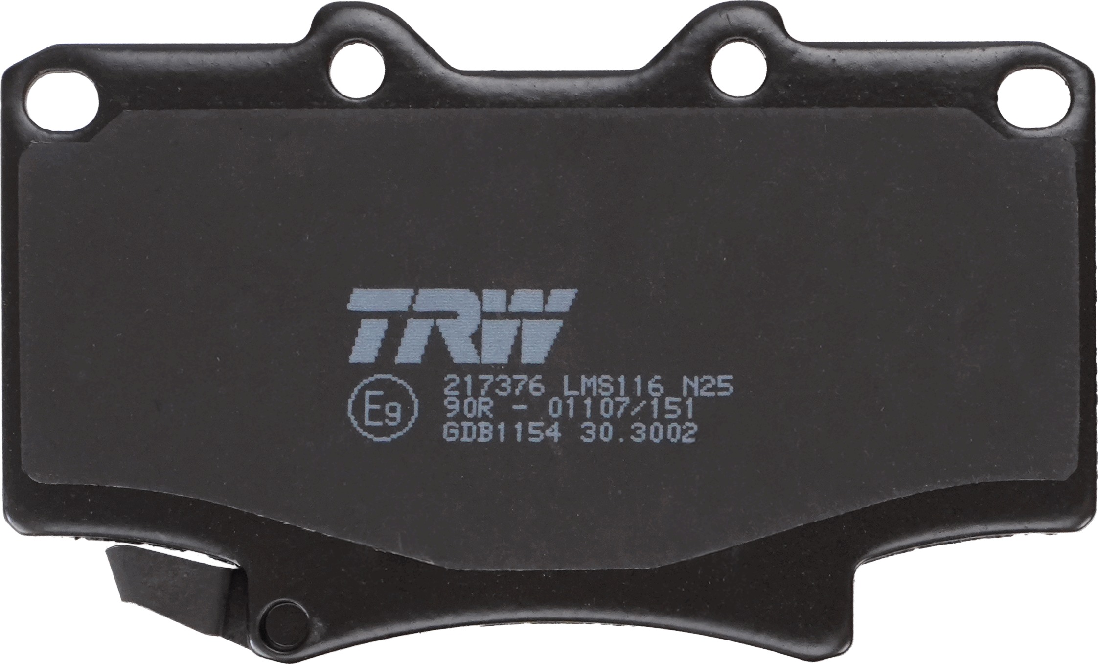 TRW Bremseklodser gdb1154 for TOYOTA LEXUS