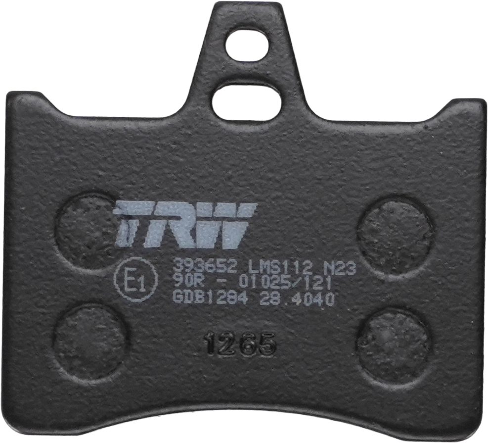TRW Bremseklodser gdb1284 for CITROËN