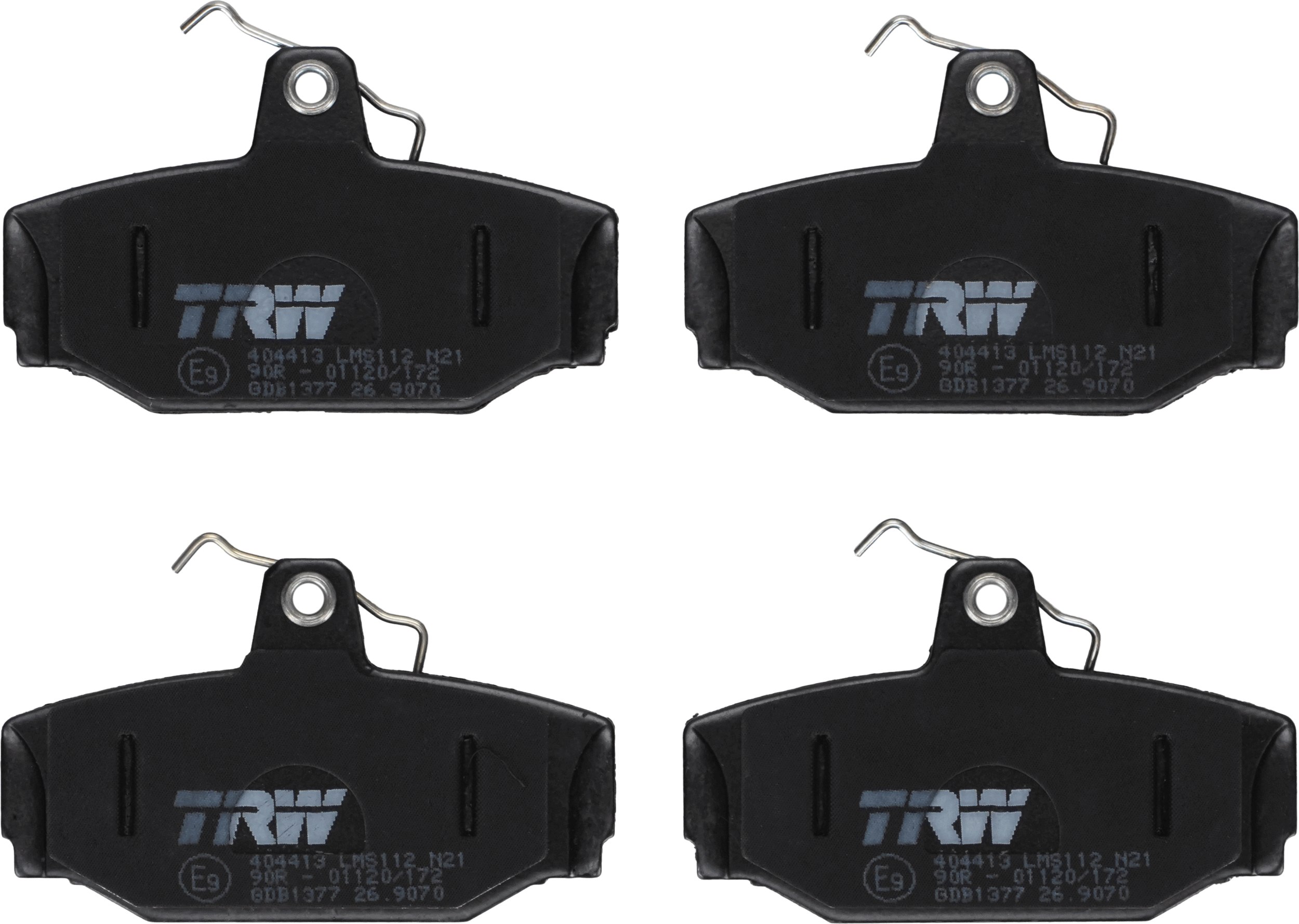 TRW Bremseklodser gdb1377 for VOLVO
