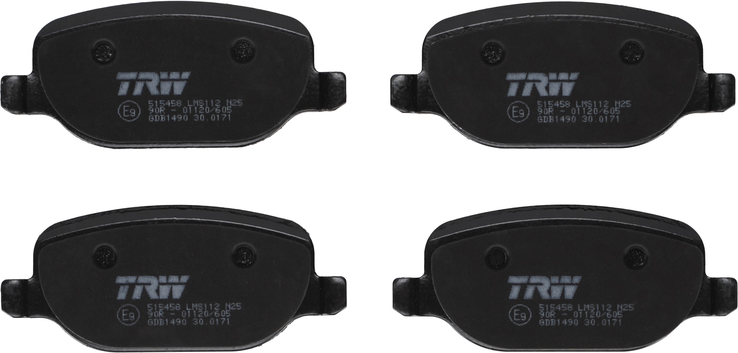 TRW Bremseklodser gdb1490 for LANCIA