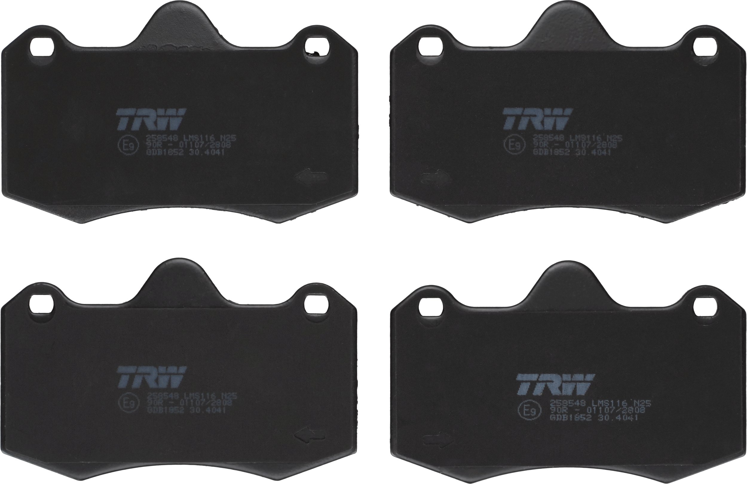 TRW Bremseklodser gdb1852 for RENAULT SEAT