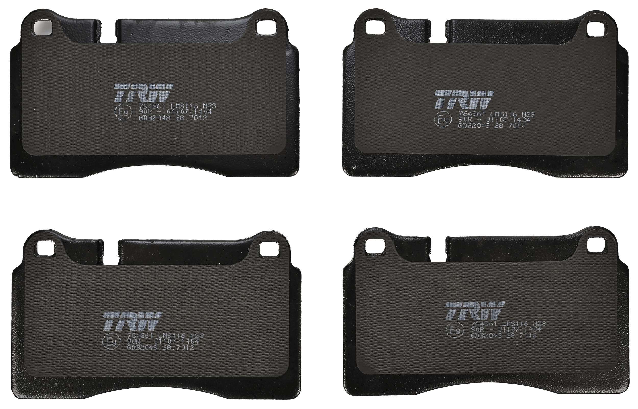 TRW Bremseklodser gdb2048 for ASTON MARTIN