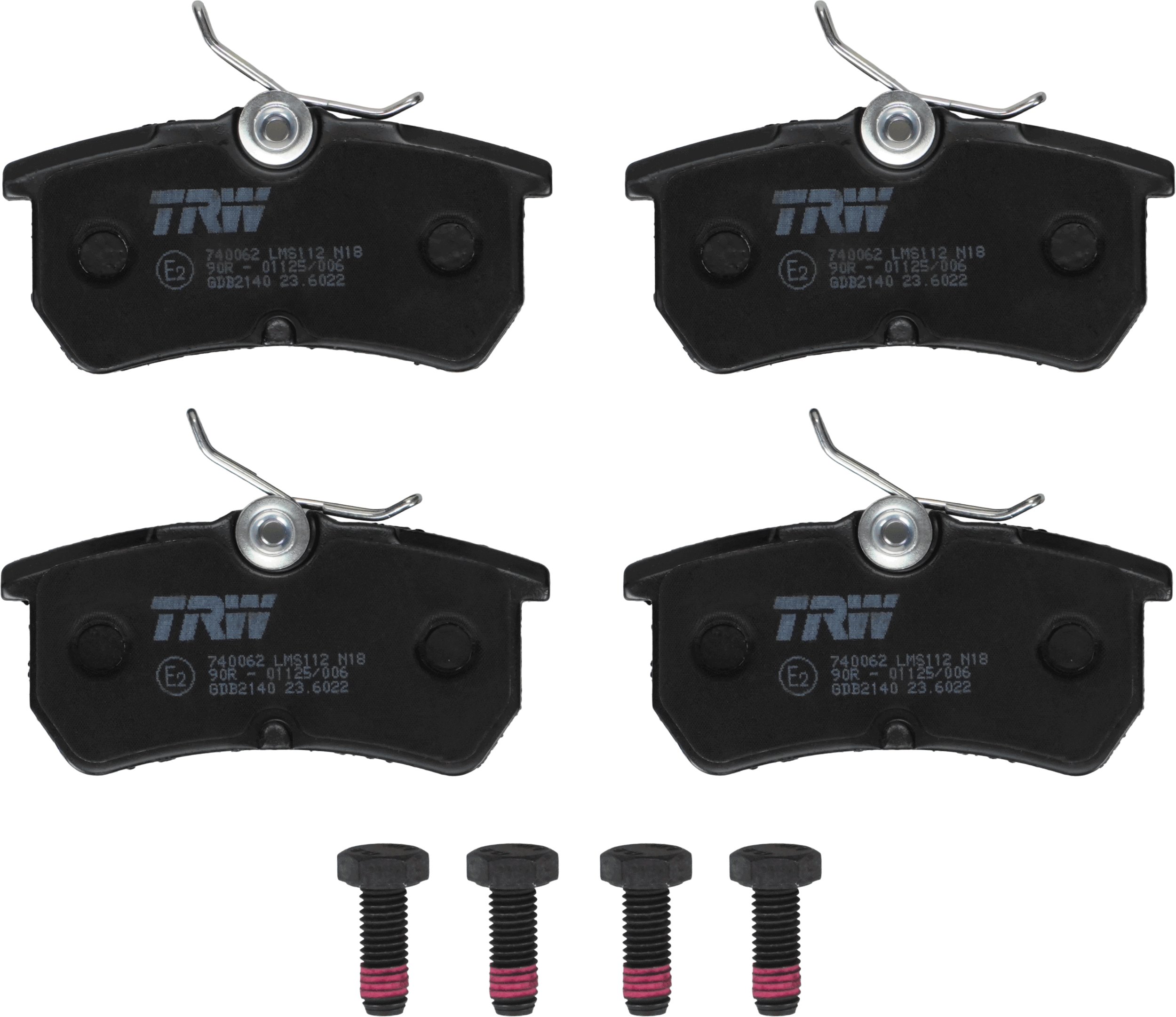 TRW Bremseklodser gdb2140 for FORD