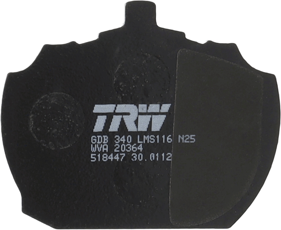 TRW Bremseklodser gdb340 for TRIUMPH FORD ROVER VAUXHALL BEDFORD RELIANT LEYLAND-INNOCENTI