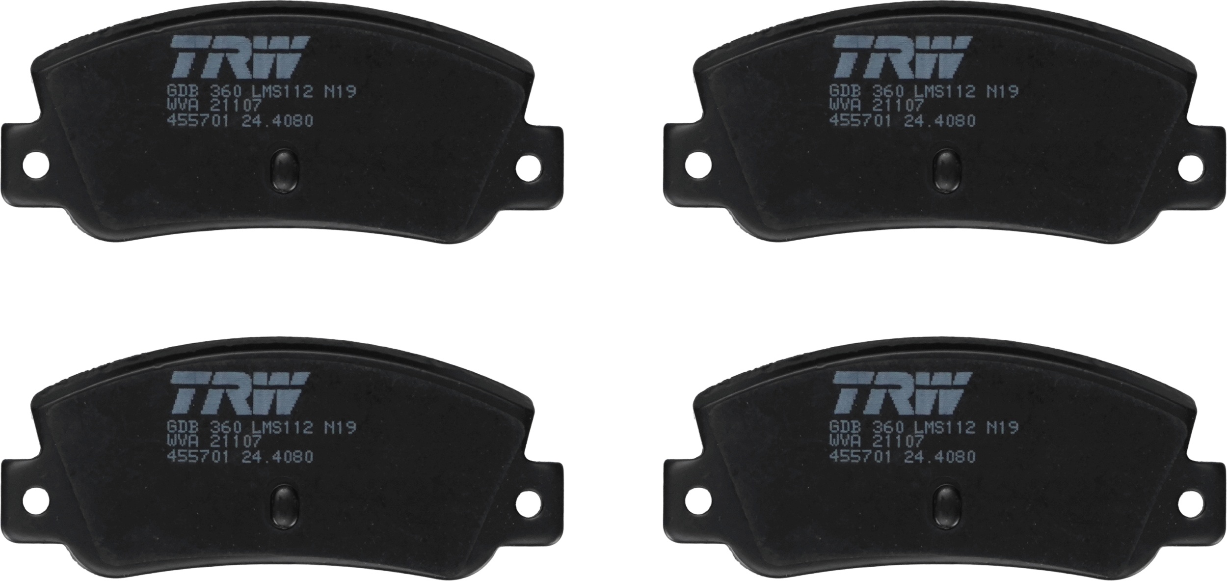 TRW Bremseklodser gdb360 for FIAT LANCIA