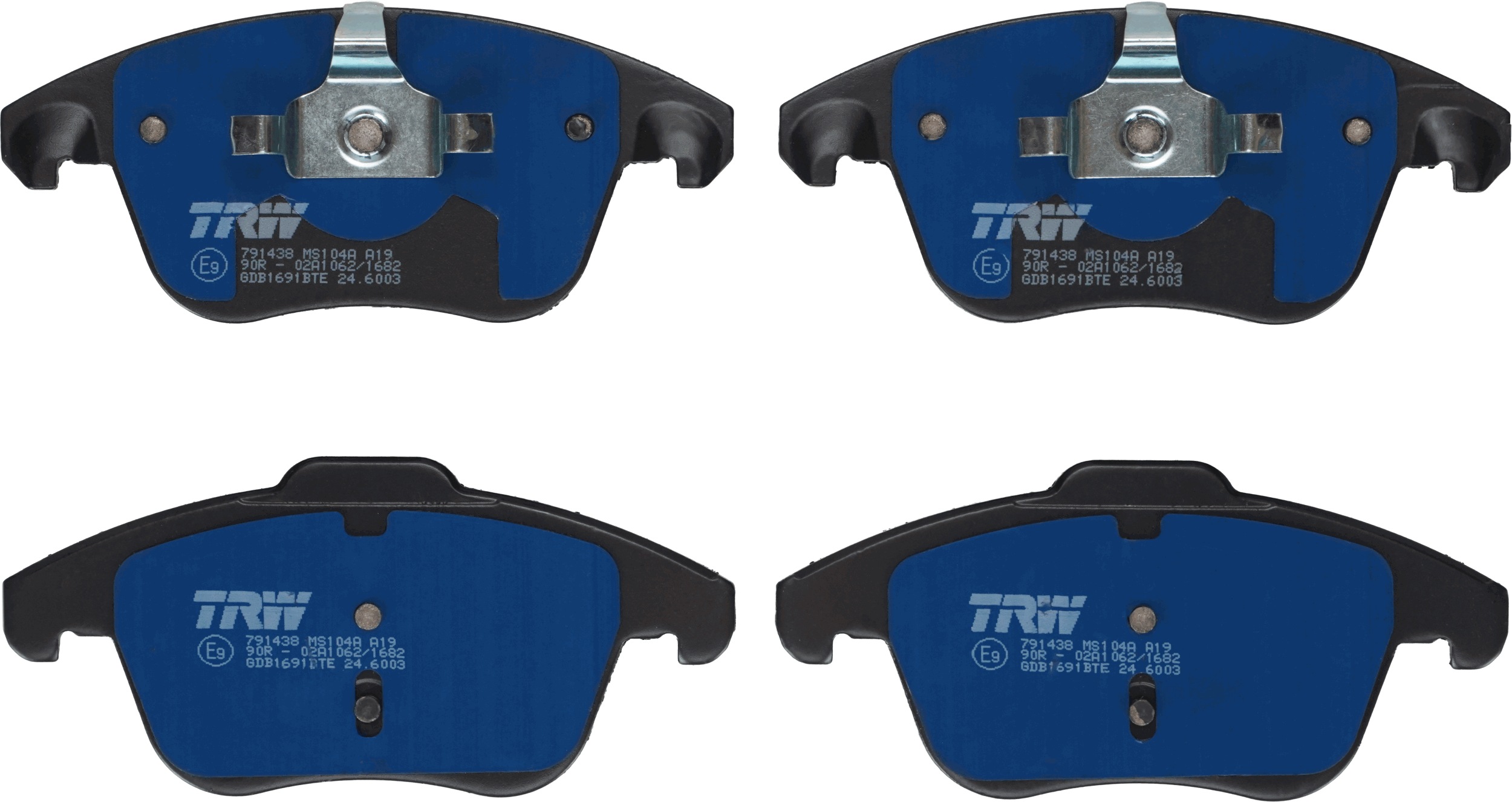 TRW Bremseklodser gdb1691bte for DS