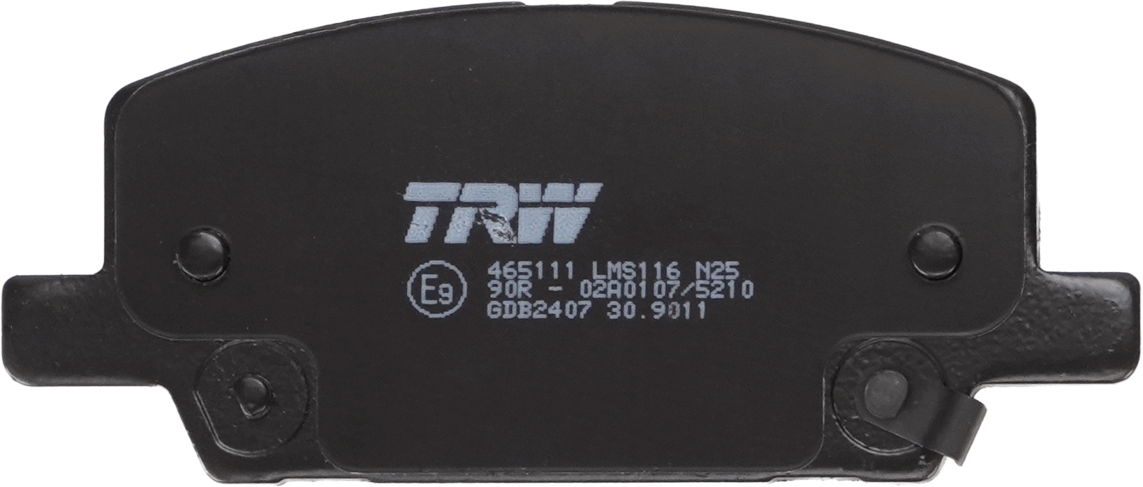 TRW Bremseklodser gdb2407 for OPEL BUICK (SGM) CHEVROLET VAUXHALL