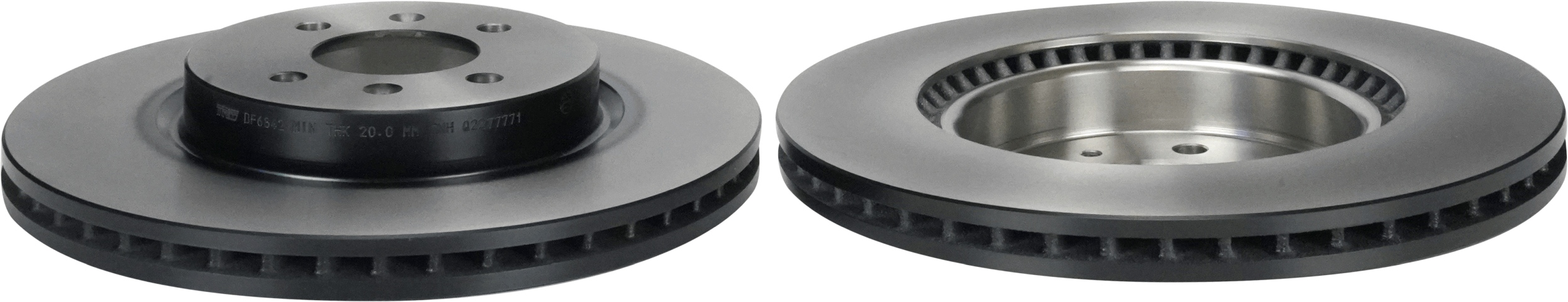 TRW Bremseskive df6842 280mm 22mm for KIA