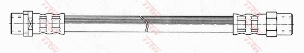 TRW Bremseslange pha284 for BMW