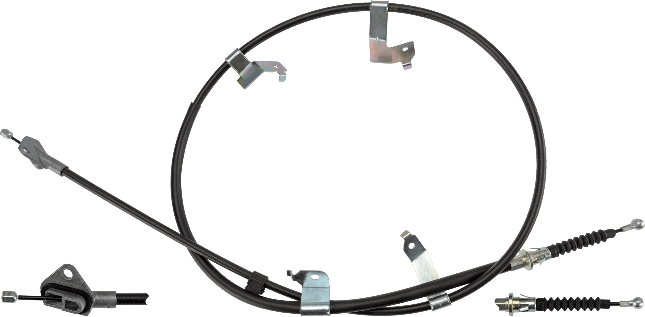 TRW Håndbremsekabel gch813 for TOYOTA