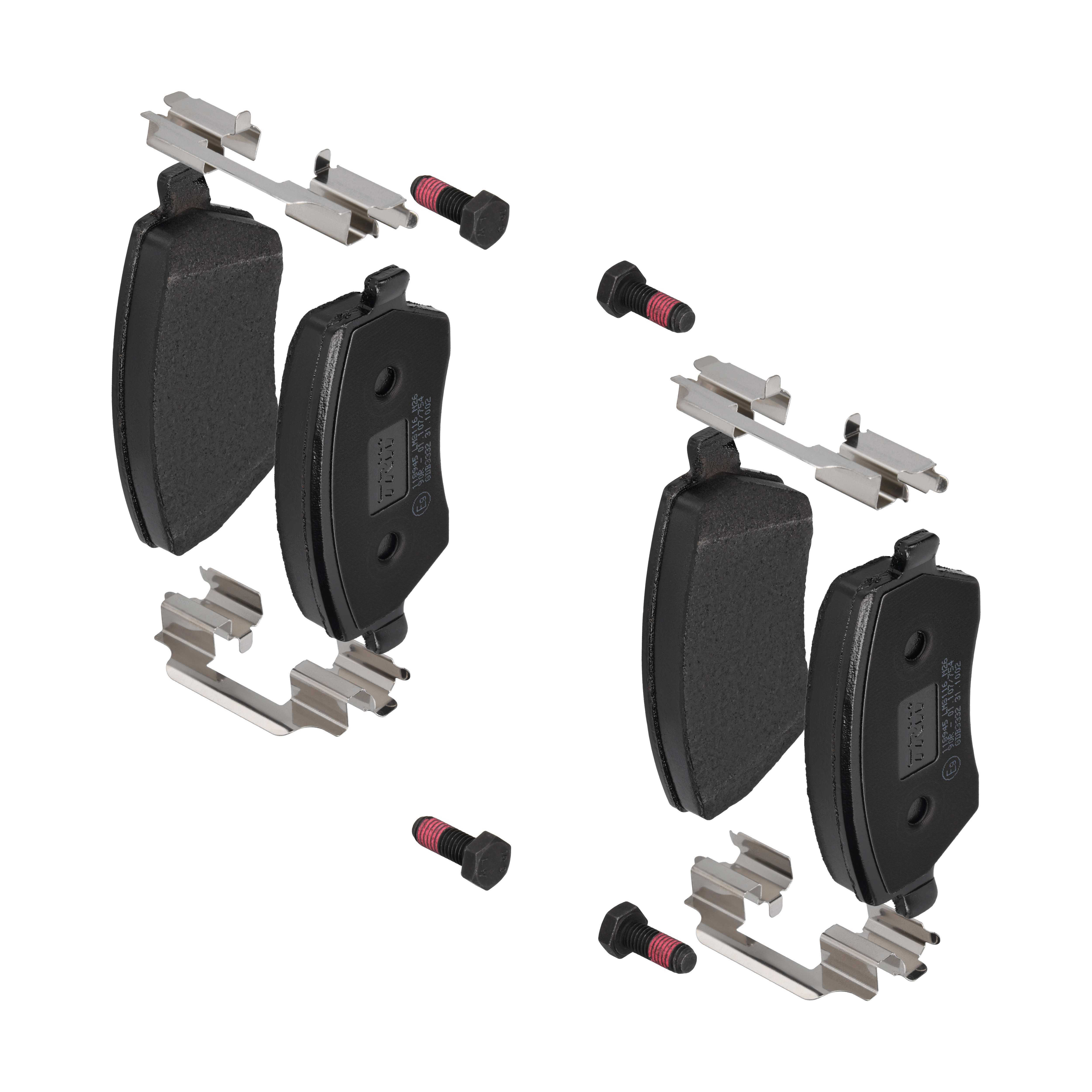 TRW Bremseklodser gdb3332 for RENAULT DACIA LADA TOYOTA HONDA NISSAN