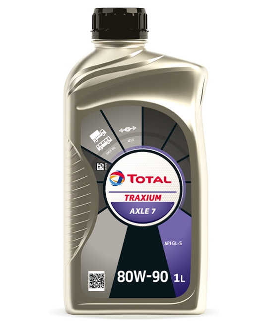 Total Traxium Axle 7 80W-90 Mineral Gear Oil - 1L