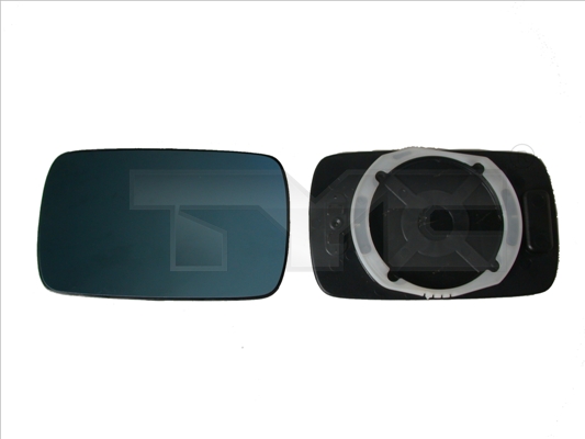 Spejlglas, udvendig spejl, TYC, højre, b.la. til BMW