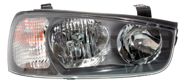 TYC Forlygte 200079000 H7/H1 højre for HYUNDAI