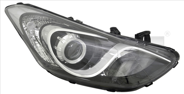 TYC Forlygte 2014208052 H7/H7 venstre for HYUNDAI