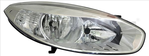 TYC Forlygte 2012718052 H7/H7 venstre for RENAULT