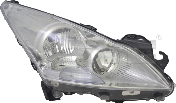 TYC Forlygte 2014146152 H7/H7 venstre for PEUGEOT