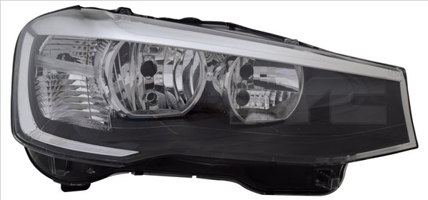 TYC Forlygte 2016577059 W21W højre for BMW