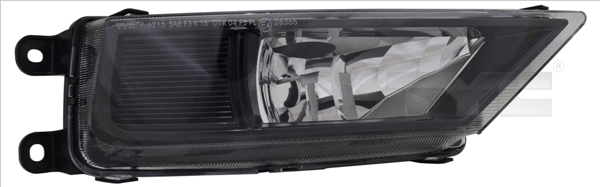 TYC Tågelygte 196215019 H8 højre for VW