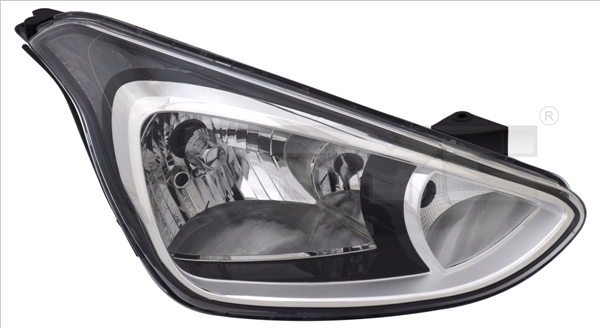 TYC Forlygte 2017386052 H7/H4 venstre for HYUNDAI
