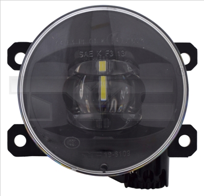 TYC Tågelygte 1915021009 LED højre for DS PEUGEOT