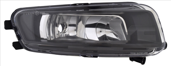 TYC Tågelygte 1912157052 H8 højre for VW