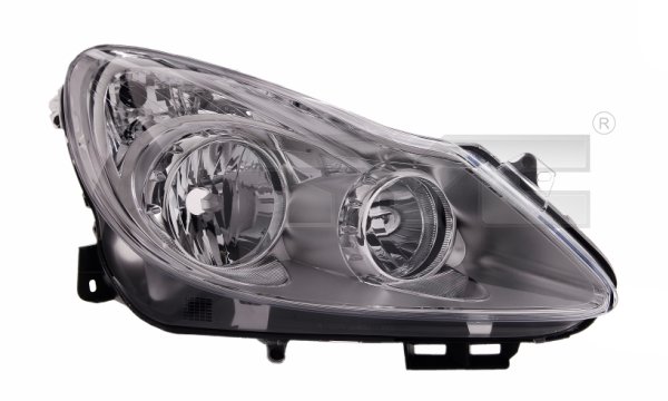 TYC Forlygte 201153052 H7/H1 højre for OPEL