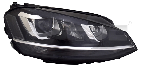 TYC Forlygte 2014223062 PW24W højre for VW