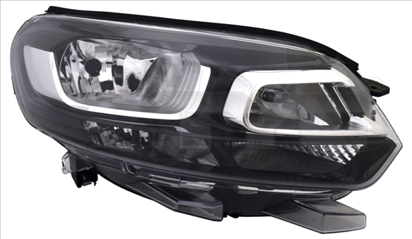 TYC Forlygte 2017605052 W21W højre for OPEL