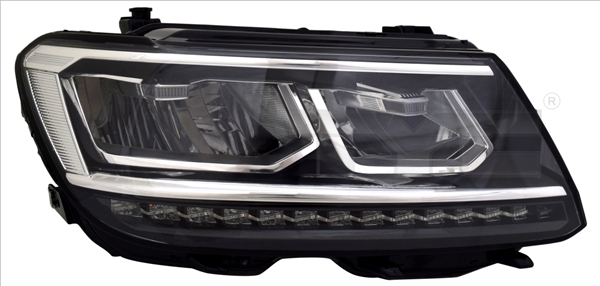 TYC Forlygte 2016203062 LED højre for VW