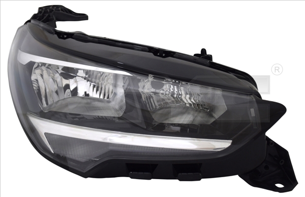 TYC Forlygte 2019139052 PWY24W højre for OPEL