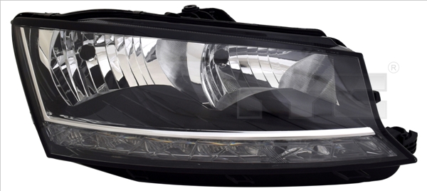 TYC Forlygte 2019170062 LED venstre for SKODA