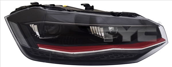 TYC Forlygte 2019212162 LED venstre for VW