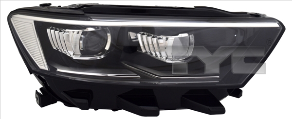 TYC Forlygte 2019305062 LED højre for VW