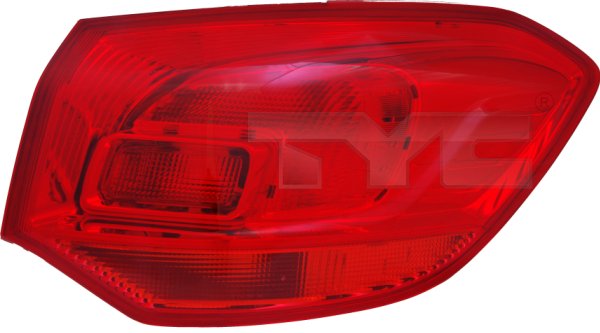 TYC Baglygte 1111876012 venstre for OPEL