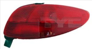 TYC Baglygte 110115012 højre for PEUGEOT