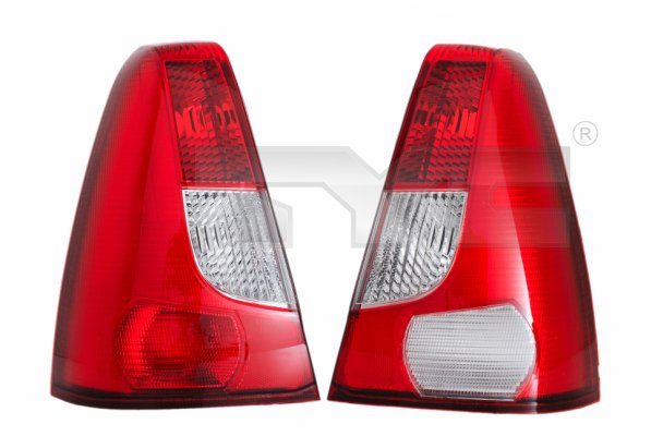 TYC Baglygte 110758112 venstre for DACIA