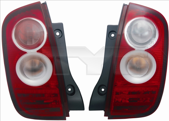 TYC Baglygte 110364012 venstre for NISSAN