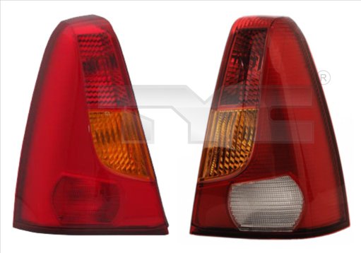 TYC Baglygte 110758012 venstre for DACIA