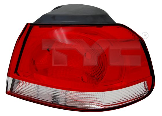 TYC Baglygte 1111434012 venstre for VW