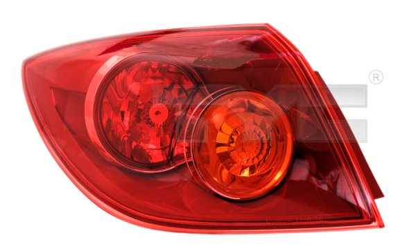 TYC Baglygte 116118112 venstre for MAZDA