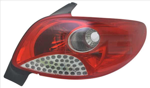 TYC Baglygte 1112160012 venstre for PEUGEOT