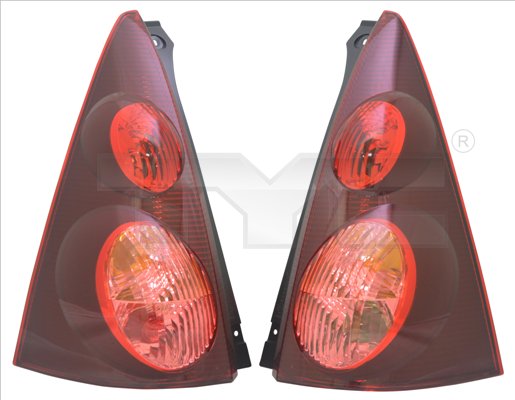 TYC Baglygte 1111178112 venstre for PEUGEOT