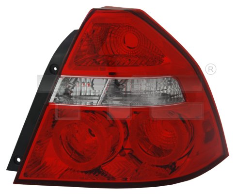 TYC Baglygte 1111744012 venstre for CHEVROLET