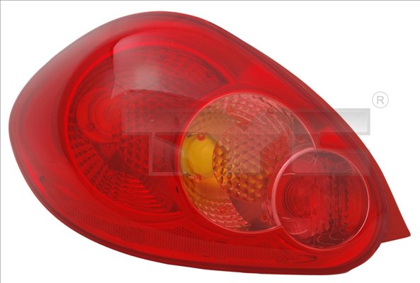 TYC Baglygte 1111754012 venstre for TOYOTA