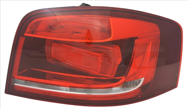 TYC Baglygte 1112074012 venstre for AUDI