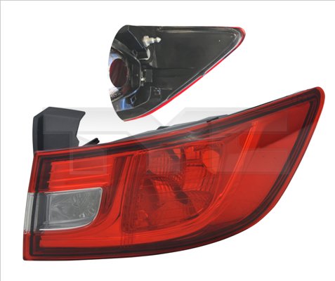 TYC Baglygte 1112356012 venstre for RENAULT