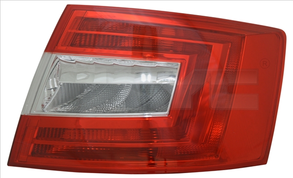 TYC Baglygte 1112672012 venstre for SKODA