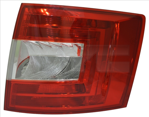 TYC Baglygte 1112676012 venstre for SKODA